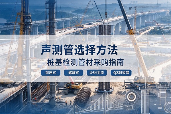 循化声测管选型标准