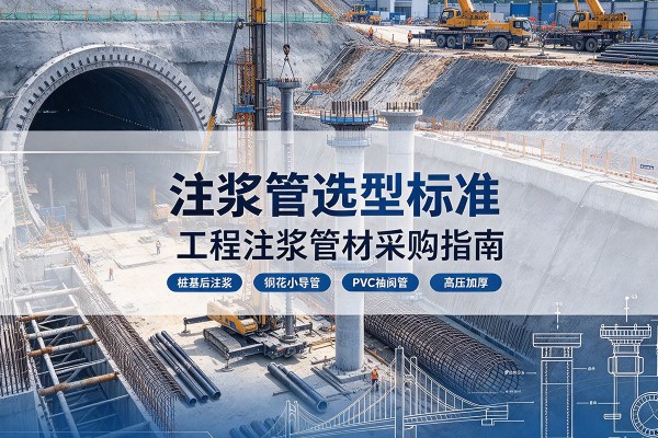 循化注浆管选型标准