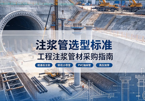 循化注浆管选型标准
